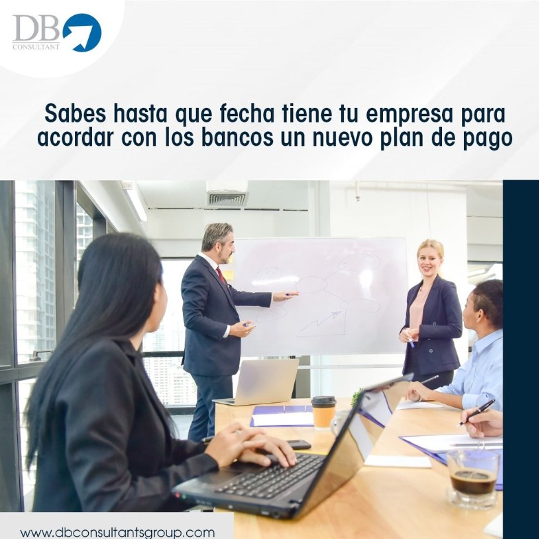 Campaña de DB Consultants de 2021 sobre la renegociación de planes de pago con los bancos